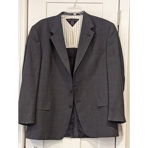 Men's Suit Jacket Size 46R by Tommy Hilfiger Gray